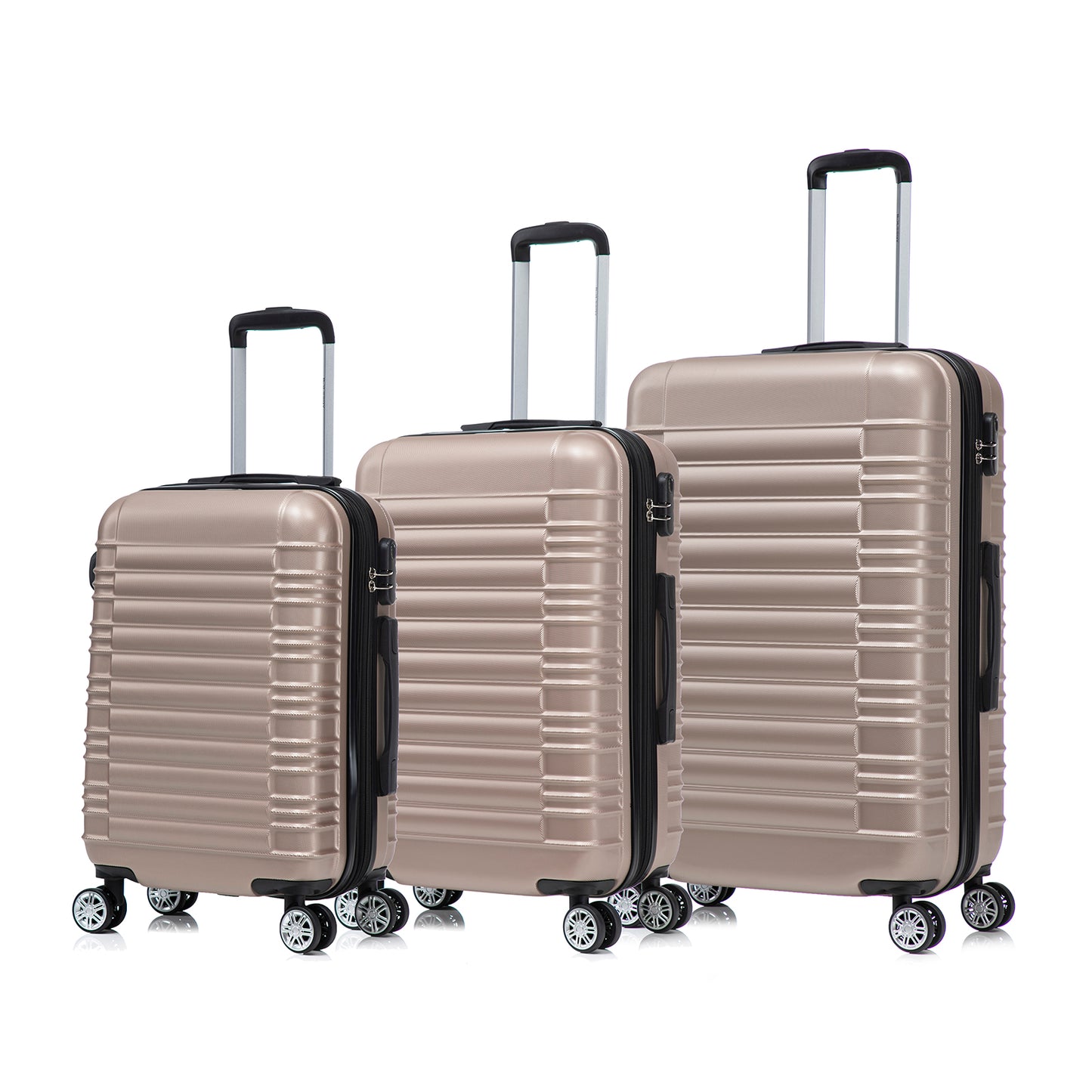 M+L+XL ABS Koffer-Set (Erweiterbar)