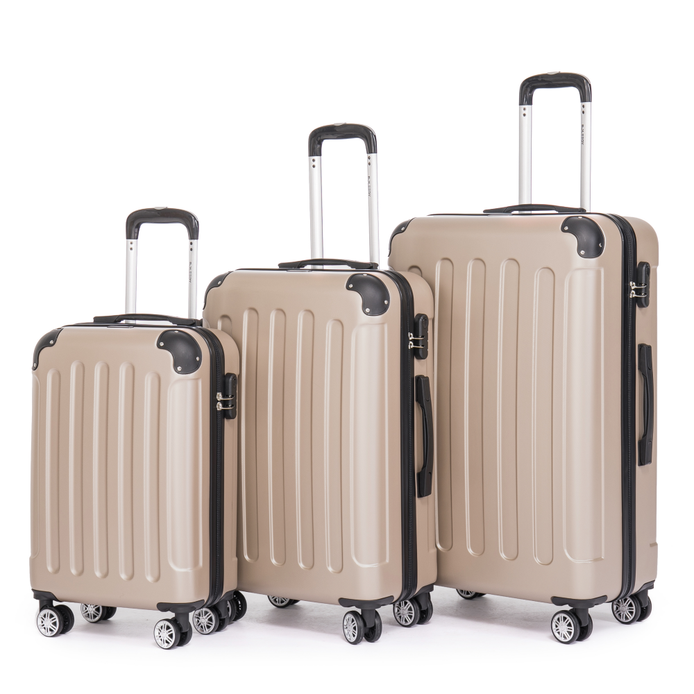 M+L+XL ABS suitcase set (classic)