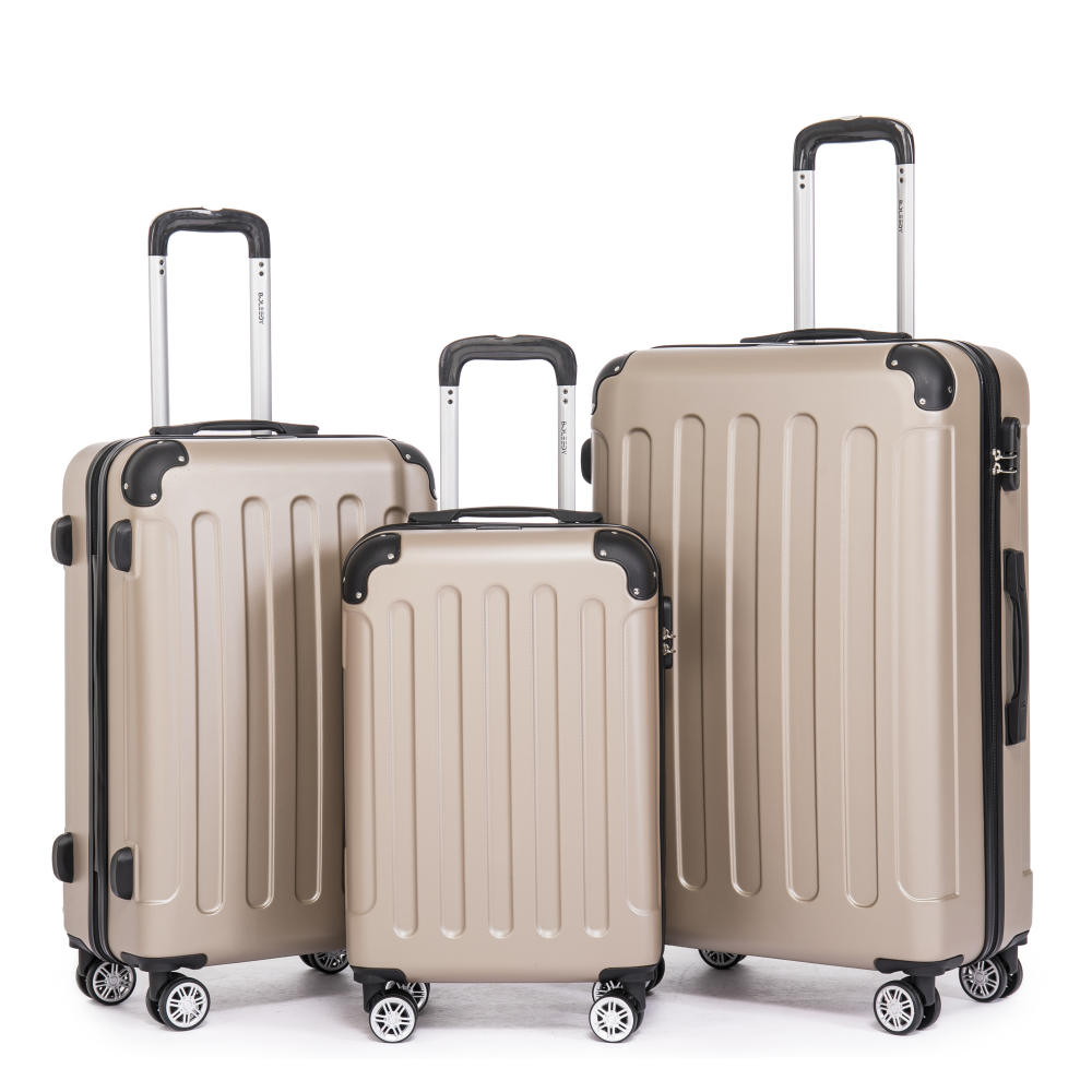 M+L+XL ABS suitcase set (classic)