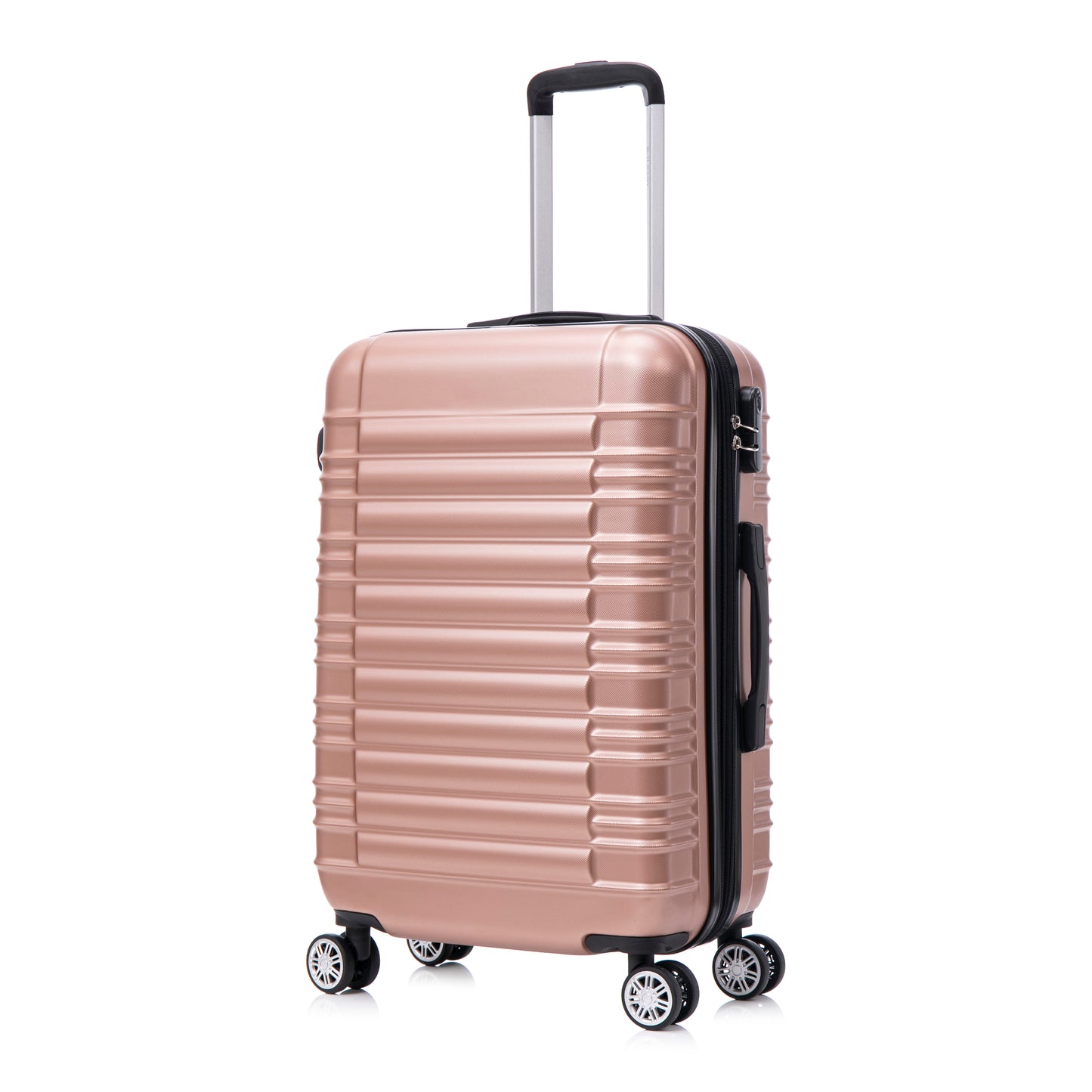 M+L+XL ABS suitcase set (expandable)