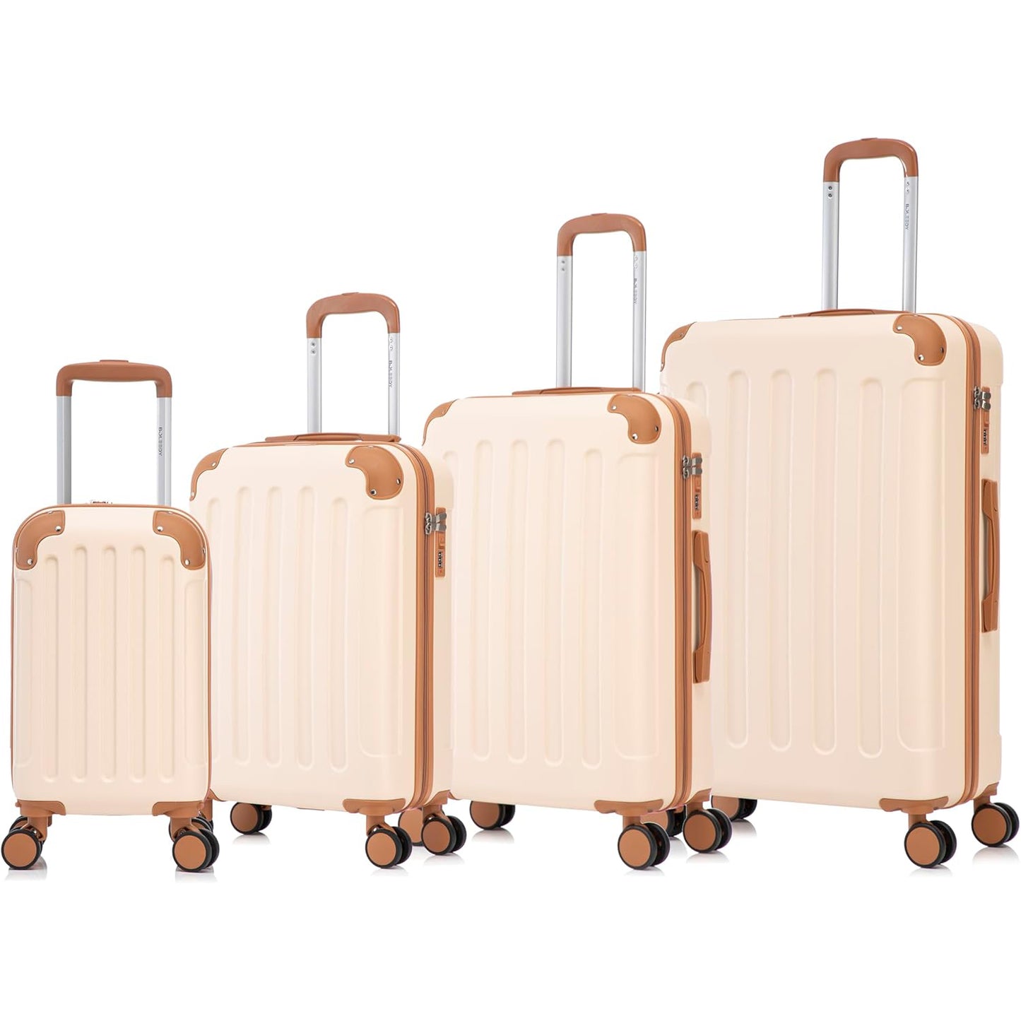 S+M+L+XL 4-teilig ABS Koffer-Set (Neu)