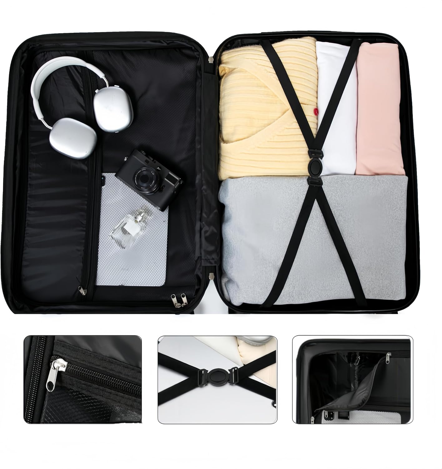 S+M+L+XL 4-teilig ABS Koffer-Set (Neu)